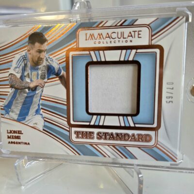 Lionel Messi Patch 07/65 – Panini Immaculate Collection The Standard