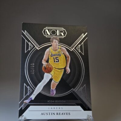 Austin Reaves /99 – Panini Noir Icon Edition 2024/25 – Los Angeles Lakers