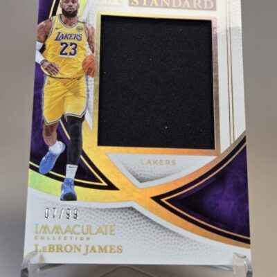 LeBron James – Immaculate Collection “The Standard” 2024/25 | Game-Worn Patch | /99
