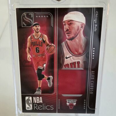 Alex Caruso NBA Jersey Patch Relic – Panini Silhouette 2024/25 – Chicago Bulls