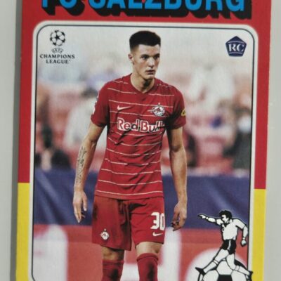Benjamin Šeško RC – Topps UCL Retro FC Salzburg Rookie Card