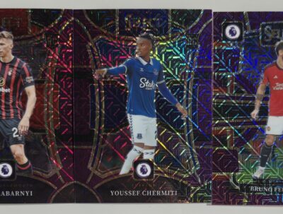Panini Select Premier League 2023-24 – Bruno Fernandes / Chermiti / Zabarnyi (3 kartice)