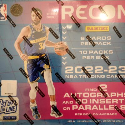 2022-23 PANINI RECON NBA HOBBY BOX FOTL