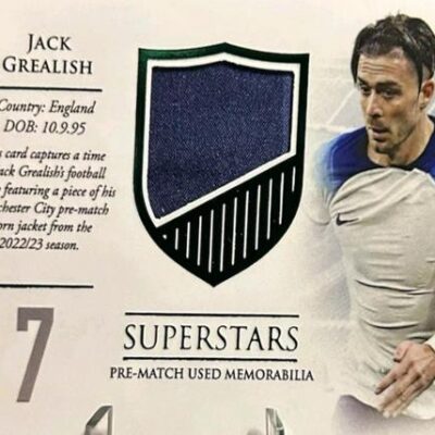 Jack Grealish [15] #SS07 | 2024 Futera Unique Nostalgia Superstars