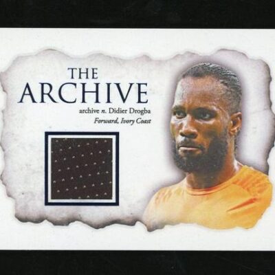 Didier Drogba [Match Worn] #AR07 | 2024 Futera Unique Nostalgia Archive