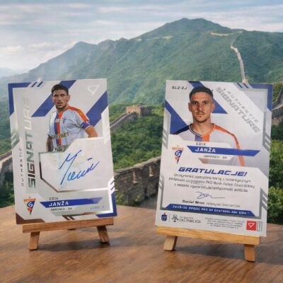 Erik Janža Gornik Zabrze autograph card 121/139