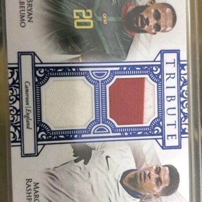 Futera Unique Dual Marcus Rashford Bryan Mbeumo Patch /10
