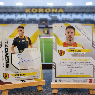 Tamar Svetlin Korona Kielce autograph card N° 079/199