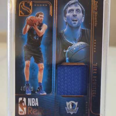 Dirk Nowitzki NBA Relics /49 – Panini Silhouette 2024-25