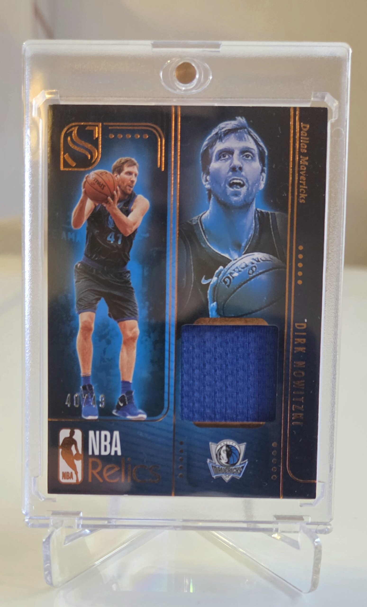 Dirk Nowitzki NBA Relics /49 – Panini Silhouette 2024-25